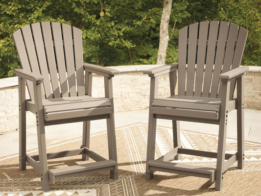Seacliff Beach Barstool (2/CN) Signature Design by Ashley®