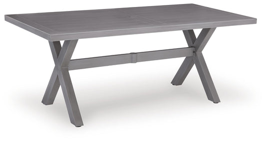 Half Moon Beach RECT Dining Table w/UMB OPT Signature Design by Ashley®