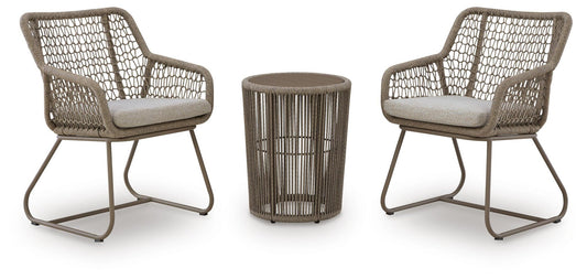 Majors Beach Chairs w/CUSH/Table Set (3/CN) Signature Design by Ashley®