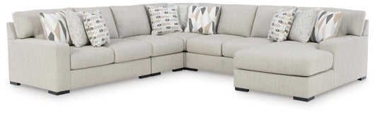 Laurelgrove 5-Piece Sectional with Chaise Benchcraft®