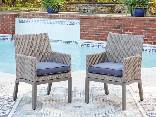 Half Moon Beach Arm Chair With Cushion (2/CN) Signature Design by Ashley®