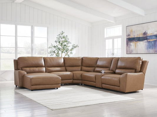 DeepWakes 6-Piece Power Reclining Sectional with Chaise Signature Design by Ashley®
