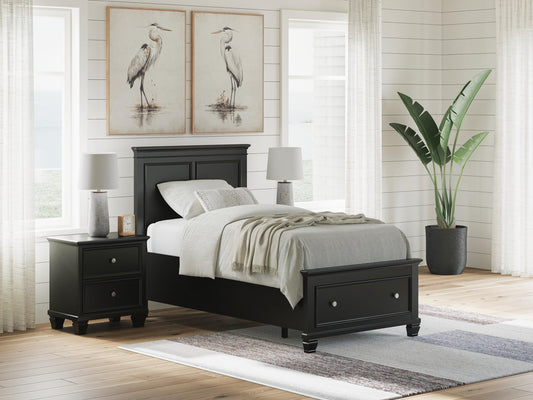 Lanolee Panel Storage Bed