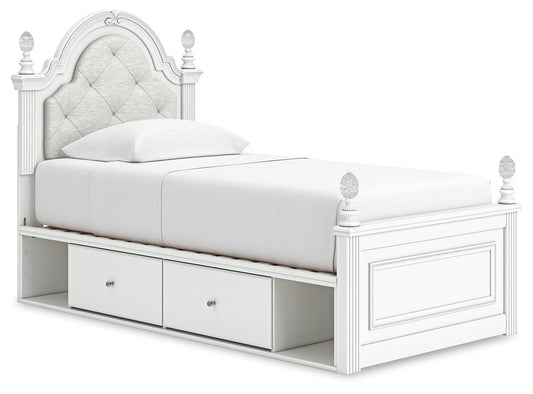 Kozlani Upholstered Panel Storage Bed Signature Design by Ashley®