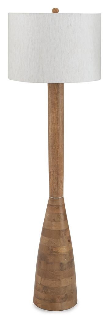 Ailsa Wood Floor Lamp (1/CN) Signature Design by Ashley®