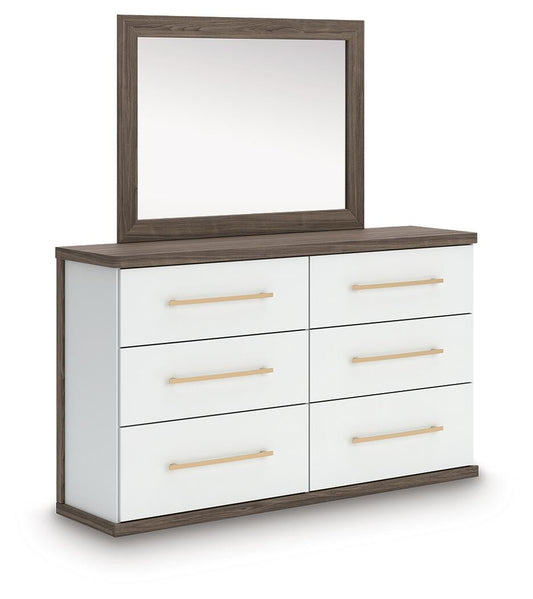 Kendanport Dresser and Mirror Signature Design by Ashley®