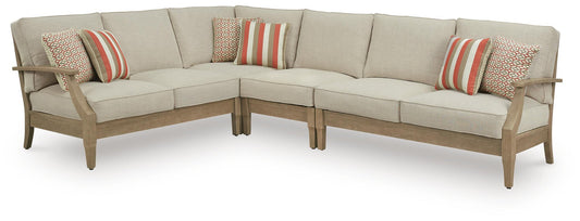 Clare View 4-Piece Outdoor Sectional Signature Design by Ashley®