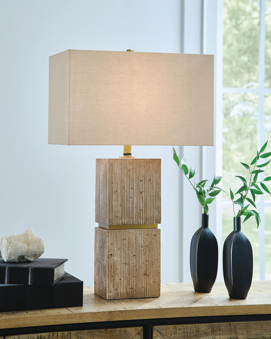 Laddner Poly Table Lamp (1/CN) Signature Design by Ashley®