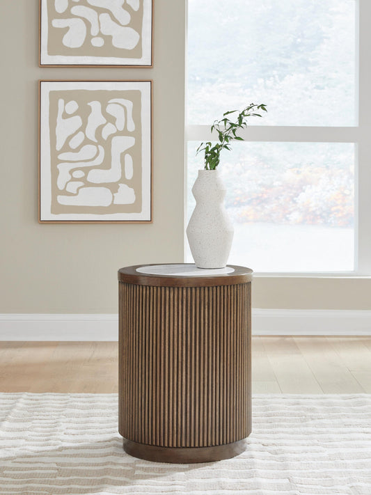 Hadonna Round End Table Signature Design by Ashley®