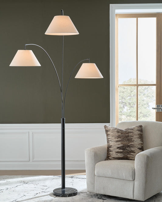 Gibbswellner Metal Arc Lamp (1/CN) Signature Design by Ashley®