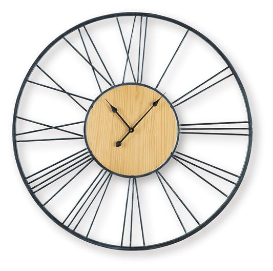 Brockett Wall Clock Signature Design by Ashley®