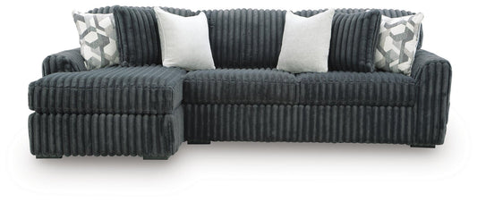 Midnight-Madness 2-Piece Sectional Sofa Chaise Signature Design by Ashley®