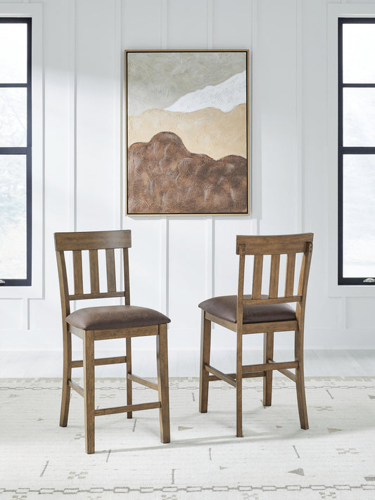 Urbinforte Upholstered Barstool (2/CN) Signature Design by Ashley®
