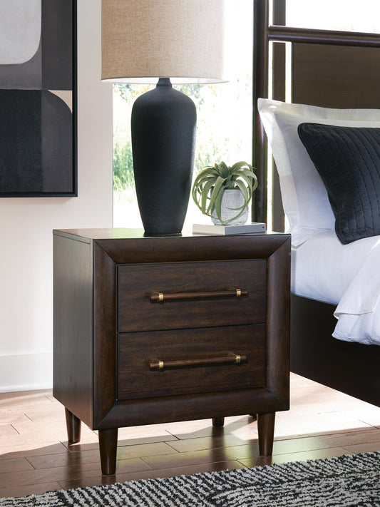Dantenton Two Drawer Night Stand Benchcraft®