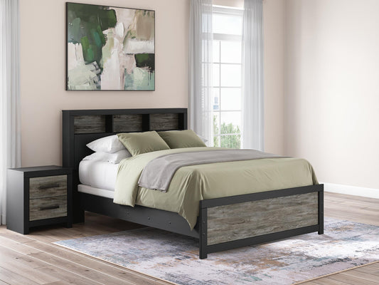 Broachmyn Bookcase Panel Bed Signature Design by Ashley®