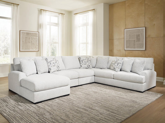 Misty-Lakes 5-Piece Sectional with Chaise Signature Design by Ashley®