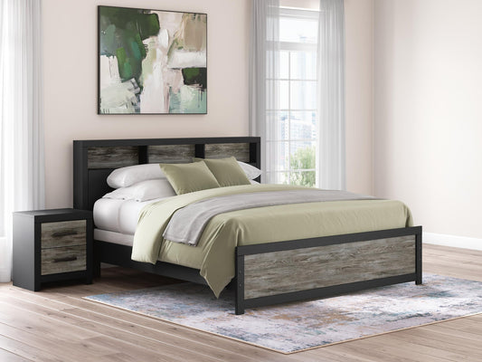 Broachmyn Bookcase Panel Bed Signature Design by Ashley®