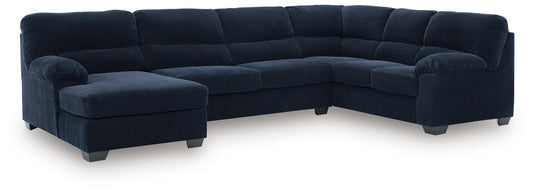 SimpleJoy 3-Piece Sectional with Chaise Signature Design by Ashley®