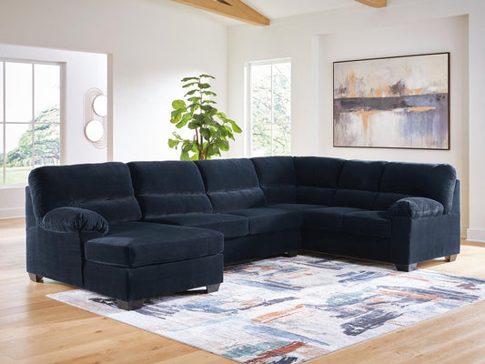 SimpleJoy 3-Piece Sectional with Chaise Signature Design by Ashley®