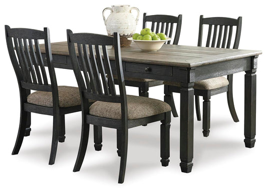 Tyler Creek Dining Table and 4 Chairs Signature Design by Ashley®
