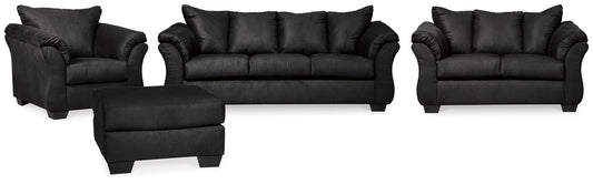 Darcy Sofa, Loveseat, Chair and Ottoman Signature Design by Ashley®