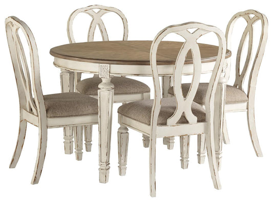 Realyn Dining Table and 4 Chairs Signature Design by Ashley®