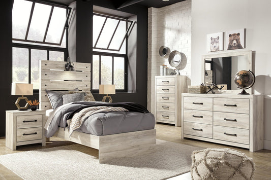 Cambeck Panel Bed With Mirrored Dresser, Chest And Nightstand Signature Design by Ashley®