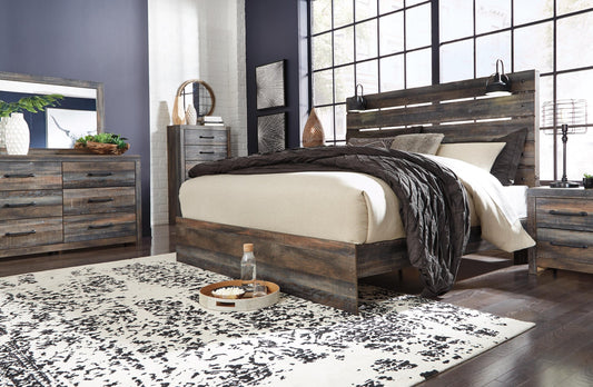 Drystan Panel Bed, Dresser, Mirror, Chest And Nightstand Signature Design by Ashley®