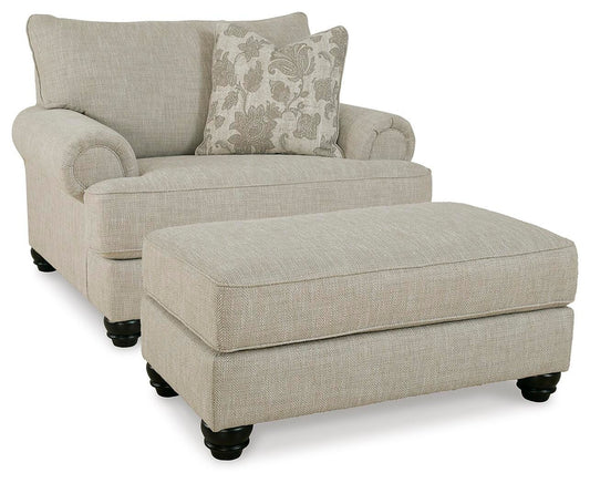 Asanti Chair and Ottoman Benchcraft®