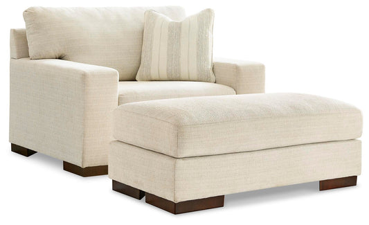 Maggie Chair and Ottoman Signature Design by Ashley®