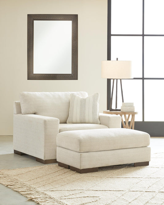 Maggie Chair and Ottoman Signature Design by Ashley®