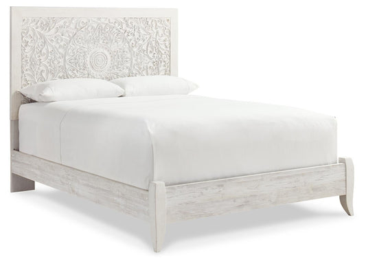 Paxberry Panel Bed With Mirrored Dresser And Nightstand Signature Design by Ashley®