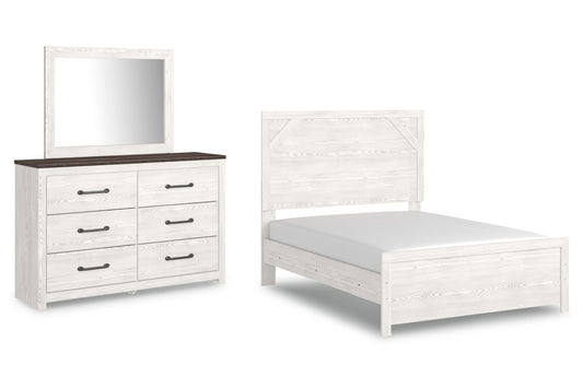 Gerridan Panel Bed With Mirrored Dresser Signature Design by Ashley®