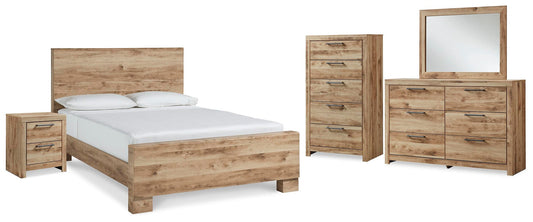 Hyanna Panel Bed, Dresser, Mirror, Chest And Nightstand Signature Design by Ashley®