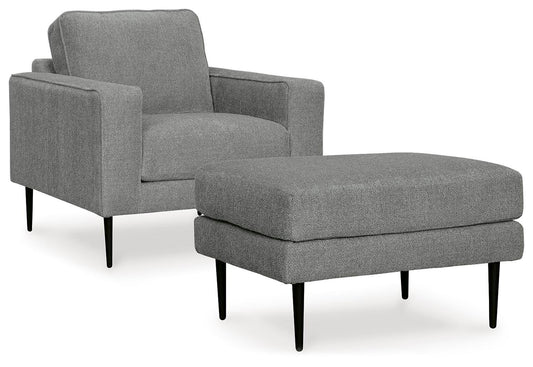 Hazela Chair and Ottoman Signature Design by Ashley®