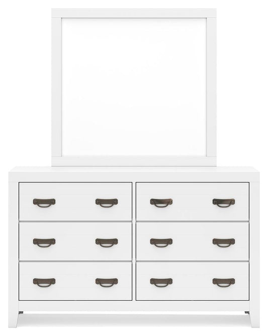Binterglen Panel Bed, Dresser, Mirror, Chest And Nightstand Signature Design by Ashley®