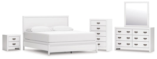 Binterglen California Panel Bed, Dresser, Mirror, Chest And Nightstand Signature Design by Ashley®