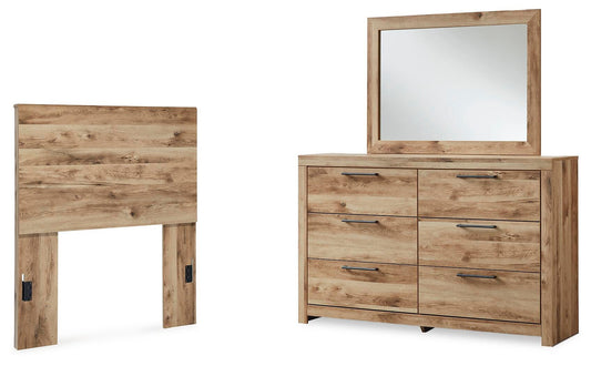 Hyanna Panel Headboard, Dresser And Mirror Signature Design by Ashley®