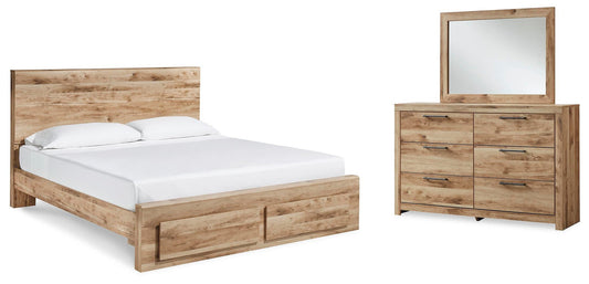 Hyanna Panel Storage Bed, Dresser And Mirror Signature Design by Ashley®