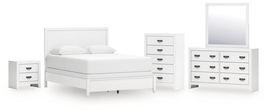 Binterglen Panel Bed, Dresser, Mirror, Chest And Nightstand Signature Design by Ashley®