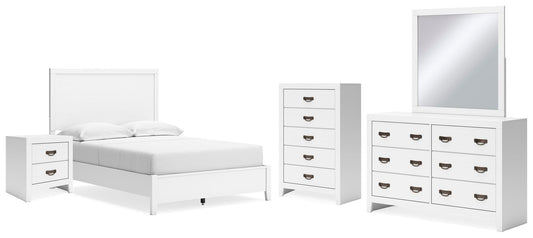 Binterglen Panel Bed, Dresser, Mirror, Chest And Nightstand Signature Design by Ashley®