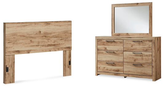 Hyanna Panel Headboard, Dresser And Mirror Signature Design by Ashley®