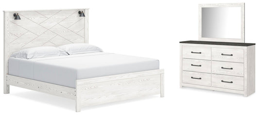 Gerridan Panel Bed With Mirrored Dresser Signature Design by Ashley®