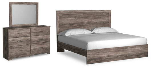 Ralinksi Panel Bed With Mirrored Dresser Signature Design by Ashley®