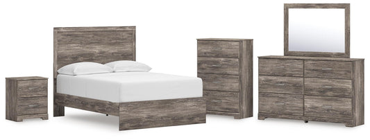 Ralinksi Panel Bed, Dresser, Mirror, Chest And Nightstand Signature Design by Ashley®