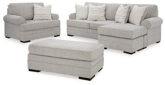 Eastonbridge Sofa Chaise, Chair, and Ottoman Benchcraft®