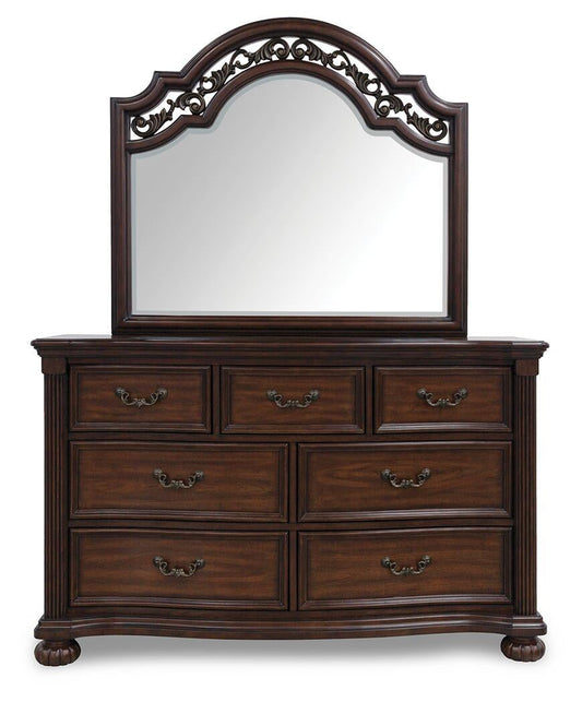 Lavinton California Poster Bed, Dresser, Mirror, Chest And Nightstand Signature Design by Ashley®