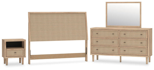 Cielden Panel Headboard, Dresser, Mirror And Nightstand Signature Design by Ashley®