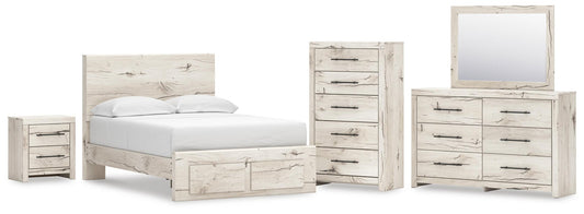 Lawroy Panel Storage Bed, Dresser, Mirror, Chest And Nightstand Benchcraft®