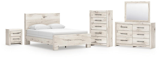 Lawroy Panel Bed, Dresser, Mirror, Chest And Nightstand Benchcraft®
